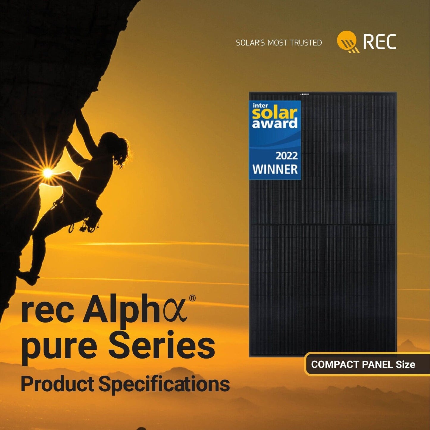 REC 405Watt AA BLACK Monocrystalline Solar Panel  Most Trusted Brand &