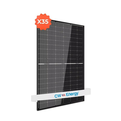 CW Energy Bifacial Perc Monocrystalline 410W Solar Panel (Pallet of 35)