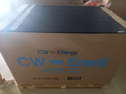 CW Energy Bifacial Perc Monocrystalline 410W Solar Panel (Pallet of 35)